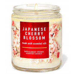 Ароматическая свеча Bath and Body Works "JAPANESE CHERRY BLOSSOM"